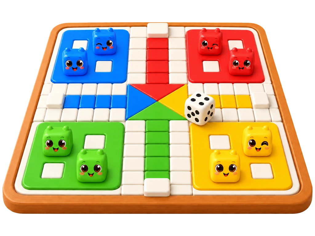 3D Ludo board
